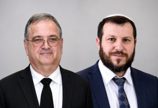 עמיחי אליהו, יחיאל כשר (צילום: ויקיפדיה,טנא תקשורת)