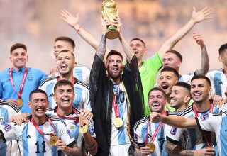 ארגנטינה אלופת העולם, 2022 (צילום: Getty images)