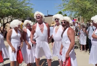 תחרות תחפושות של מרילין מונרו (צילום: צילום מסך)