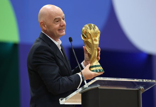 נשיא פיפ"א ג'אני אינפנטינו (צילום: Gettyimages)