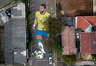 מחווה יוצאת דופן לניימאר (צילום: Pedro H. TESCH / AFP via Getty Images)