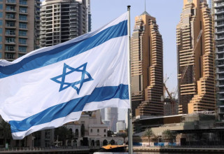 דגל ישראל, דובאי (צילום: רויטרס,REUTERS/Liesa Johannssen)