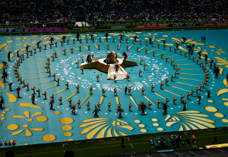 טקס הפתיחה של מונדיאל 2026 (צילום: GettyImages, RODRIGO OROPEZA/AFP)