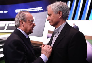 ז'וזה מוריניו, פלורנטינו פרס (צילום: gettyimages)