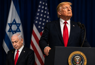נתניהו וטראמפ (צילום: תמונות: רויטרס, איור: מעריב אונליין)
