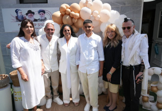 הבר מצווה של אליאב עבדוש (צילום: מאיר פבלובסקי)
