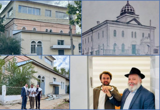 בית הכנסת ההיסטורי בסיביר חוזר לבעליו (צילום: דוברות הקהילה)