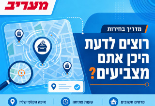 איפה מצביעים (צילום: AI)