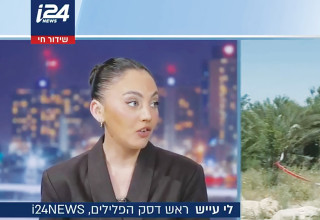 לי עייש (צילום: צילום מסך i24News)