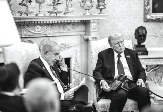 שיחת ההתנצלות בין בנימין נתניהו לאמיר קטאר, דונלד טראמפ (צילום: דוברות הבית הלבן)