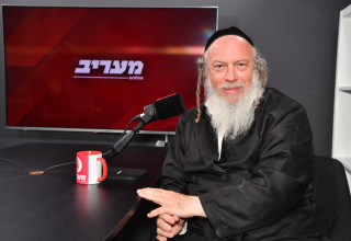 הרב אברהם מרדכי גוטליב (צילום: אבשלום ששוני)