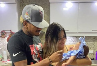 הקטור בלו ואשתו אנדראה, שנהרגה ברעידת אדמה (צילום: אינסטגרם, צילום מסך)