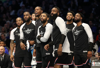 משחק אוסלטאר NBA (צילום: Streeter Lecka / Staff)