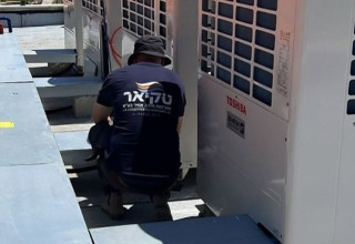 טקיאר מערכות מיזוג אוויר - התקנת מערכת VRF (צילום: יחצ)