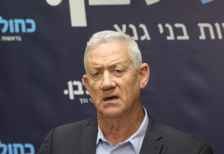 בני גנץ (צילום: מרק ישראל סלם)