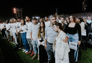 טקס הזכרון הלאומי לטבח ה-7 באוקטובר (צילום: אקליפס מדיה)