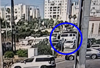 ניסיון הפיגוע בלוד (צילום: דוברות המשטרה)