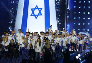 טקס הפתיחה של המכביה 2026 (צילום: דני מרון)