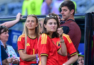 טיבו קורטואה, מישל גרציג (צילום: DIRK WAEM / BELGA MAG / Belga / AFP via Getty Imag)