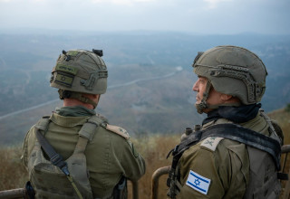 אייל זמיר ברכס הבופור (צילום: דובר צה"ל)