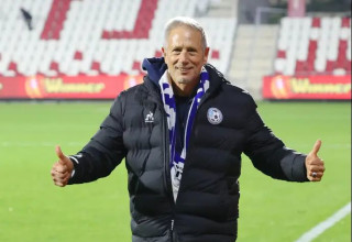 טבריה וההאתחדות יגיעו לבסוף לפשרה? אריה קלמנזון בעלי המועדון (צילום: אודי ציטיאט)