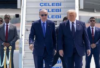דונלד טראמפ, רג'פ טאיפ ארדואן באנקרה (צילום: רויטרס)