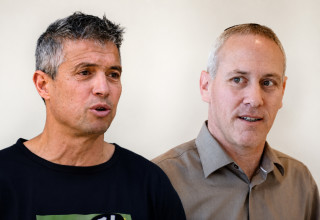 חילי טרופר ויועז הנדל (צילום: אבשלום ששוני, פלאש 90,יונתן זינדל פלאש 90)