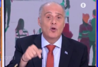 קיריאקוס ולופולוס (צילום: צילום מסך רשת X)