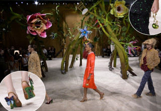 תצוגת ההוט קוטור של שאנל בפריז 26 (צילום: Kristy Sparow/Getty Images, Peter White/Getty Images)