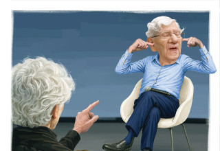 אהרן ברק (צילום: איור: אופיר בגון)