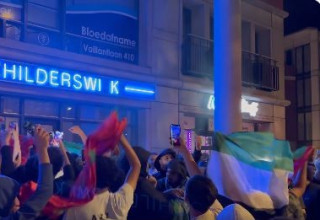 מהומות ואנטישמיות בהולנד בעקבות הדחת מרוקו מהמונדיאל (צילום: צילום מסך רשת X,תיעוד ברשתות חברתיות לפי סעיף 27 א' לחוק זכויות יוצרים, רשת X)
