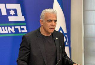 יאיר לפיד (צילום: נחום פרי)