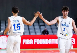 סהר שוב בלט, העתודה חתמה את שלב הבתים עם ניצחון משכנע (צילום: פיב"א)