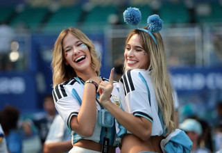 אוהדות נבחרת ארגנטינה (צילום: Gettyimages)