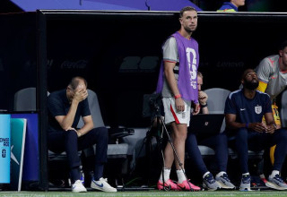 תומאס טוכל על הספסל (צילום: Gettyimages)