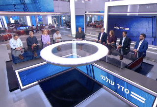 פאנל בערוץ 12 (צילום: צילום מסך ערוץ 12)