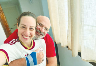 ניר קיפניס, טליה לוין (צילום: פרטי)