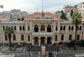 תחנת הרכבת החיג'אזית בדמשק (צילום: רויטרס)