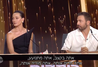 חיים פרשטיין ואנה ארונוב, "רוקדים עם כוכבים" (צילום: צילום מסך קשת 12)