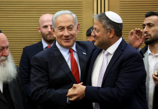 איתמר בן גביר ובנימין נתניהו (צילום: gettyimages)