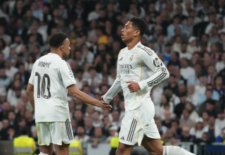 אמבפה ובלינגהאם (צילום: Masashi Hara / Contributor)