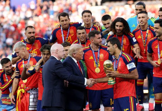 רודרי, ג'אני אינפנטינו, דונלד טראמפ (צילום: Getty images)