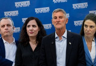 אפרת רייטן, יאיר גולן, נעמה לזימי וגלעד קריב (צילום: יונתן זינדל פלאש 90,צפריר אביוב, פלאש 90,נוצר באמצעות AI)