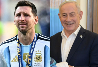 "לא היה להם סיכוי עם הקארמה של נתניהו" (צילום: מסך, X, Paul ELLIS / AFP via Getty Images)
