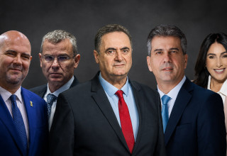 מירי רגב, אלי כהן, ישראל כץ, יריב לוין, אמיר אוחנה (צילום: פלאש 90,יוסי אלוני,לע"מ,רמי זנגזר)