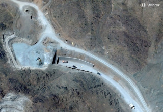 הר המכוש (צילום: Satellite image ©2025 Vantor/Handout via REUTERS)