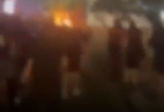 אוהדי בית"ר ירושלים בקפריסין (צילום: צילום מסך, X)