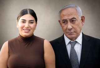 אודיה פינטו, בנימין נתניהו (צילום: אור גפן, יונתן זינדל פלאש 90)