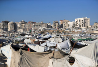רצועת עזה (צילום: REUTERS/Dawoud Abu Alkas)