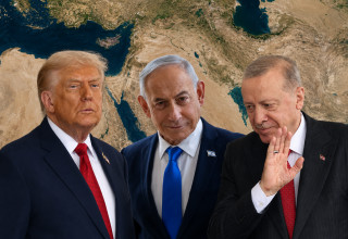 רג'פ טאיפ ארדואן, בנימין נתניהו, דונלד טראמפ (צילום: רויטרס,יונתן זינדל, פלאש 90)